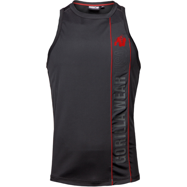 Branson Tank Top - Black/Red